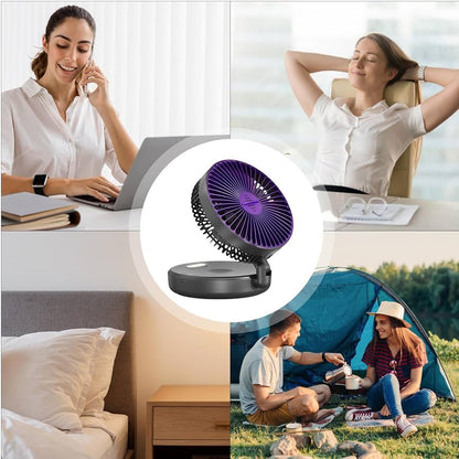 Ventilateur de bureau à circulation d'air pour chambre à coucher
