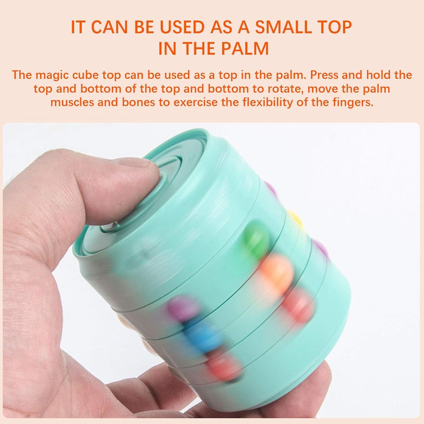 Puzzle-ballon arc-en-ciel créatif (type Fidget/Simple Dimple)