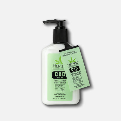 Crème hydratante au CBD, eucalyptus et arbre à thé