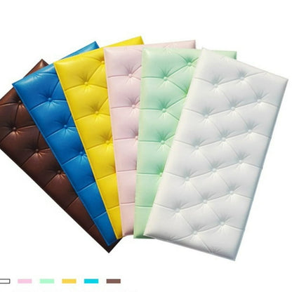 Mur de panneaux rembourrés en mousse élégante et pratique