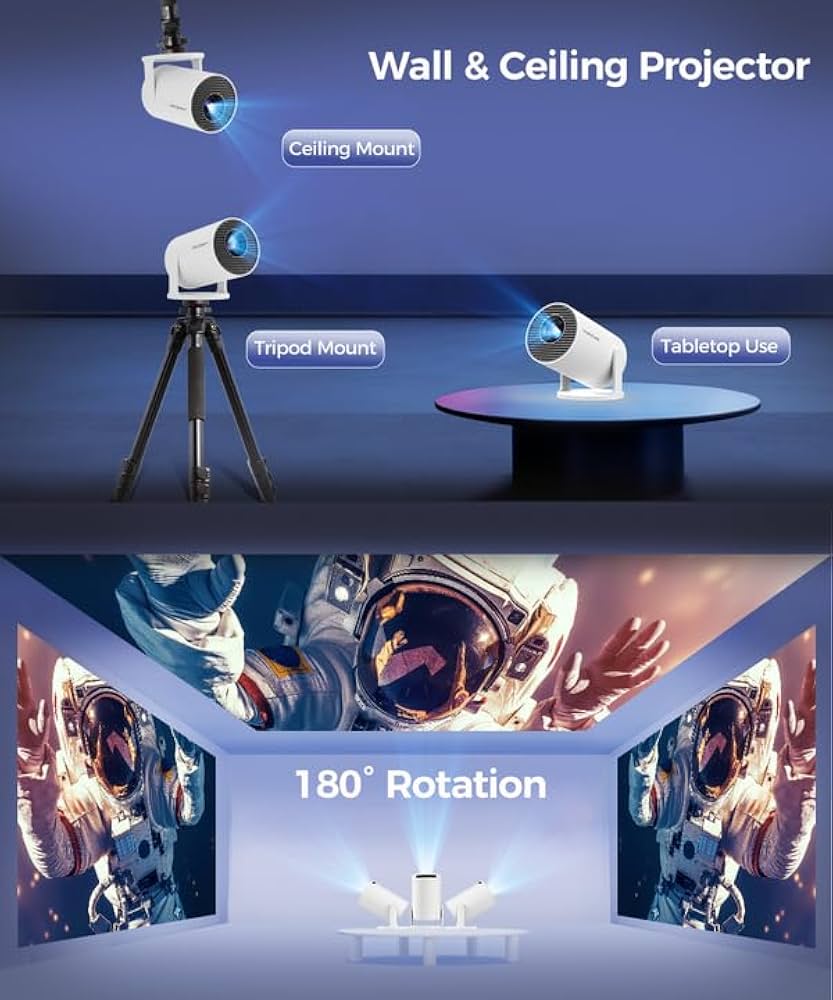 Mini-projecteur Magcubic HY300PRO avec WiFi et Bluetooth