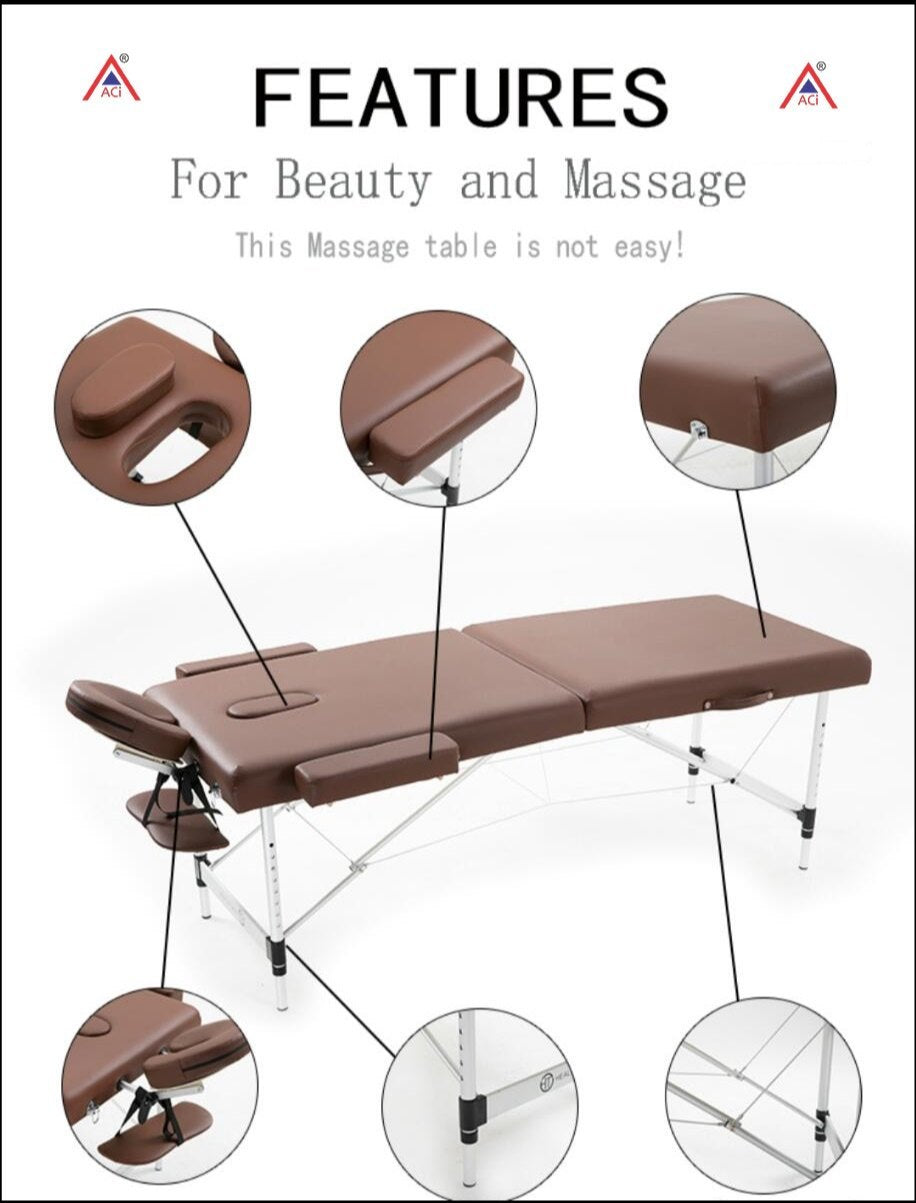 Table de Massage Pliante Professionnelle – Confort & Stabilité