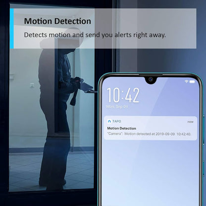 Caméra de sécurité domestique Wi-Fi (Tapo C100)