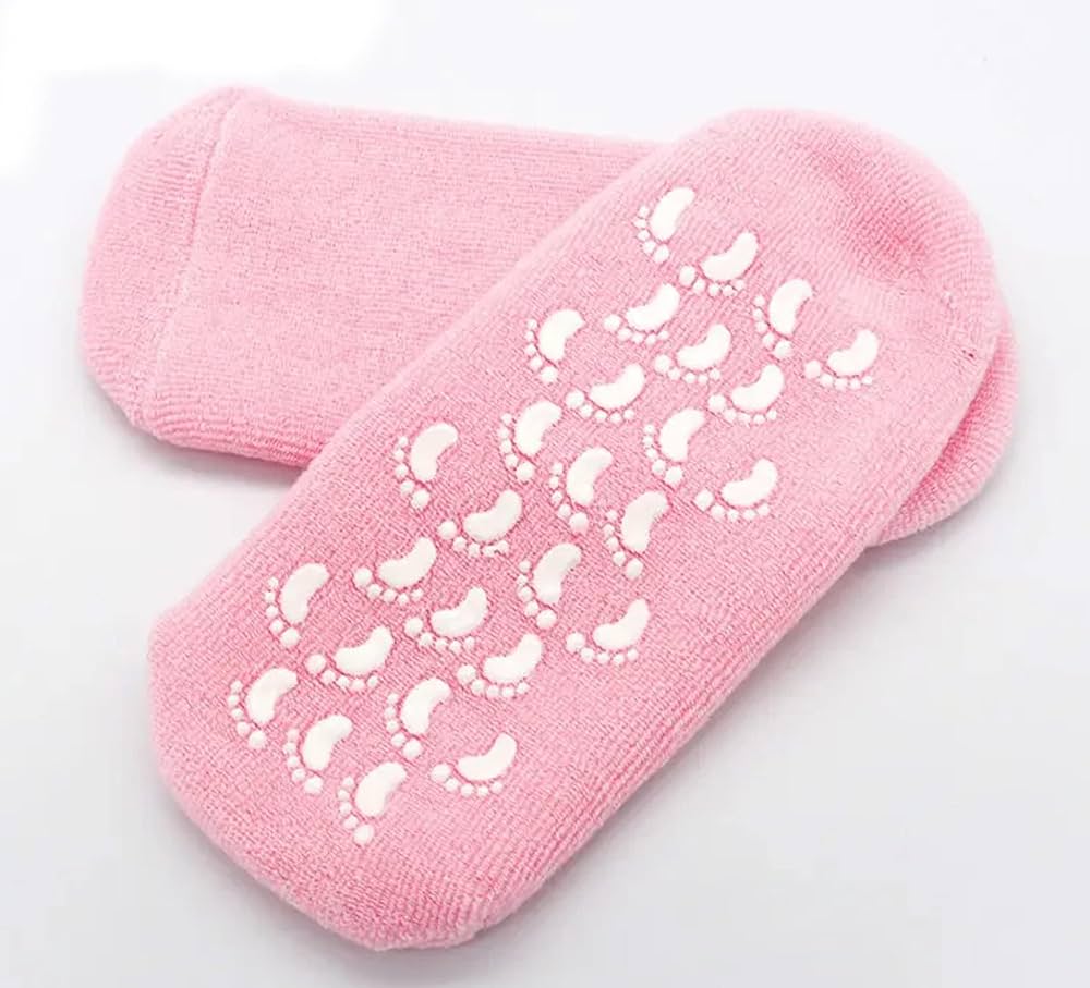 Chaussettes hydratantes roses
