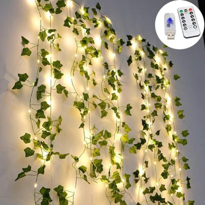 Feuilles décoratives lumières
