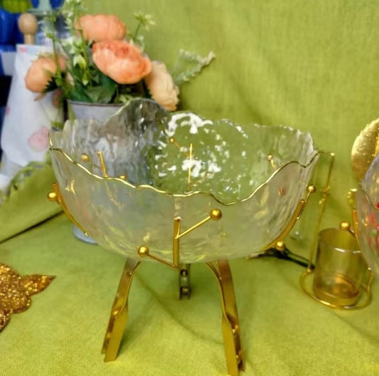 Saladier Décorative en Verre