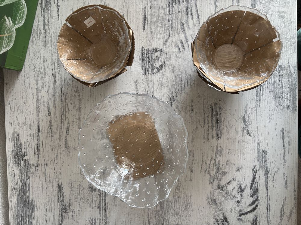 Service de Bols en Verre – Série Dewdrop