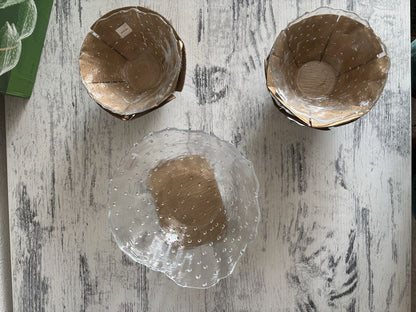 Service de Bols en Verre – Série Dewdrop