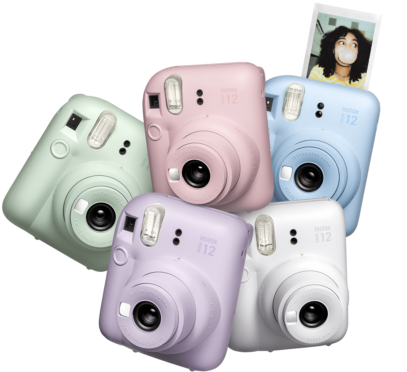 Instax Mini Caméra 12 + 20 cartouches