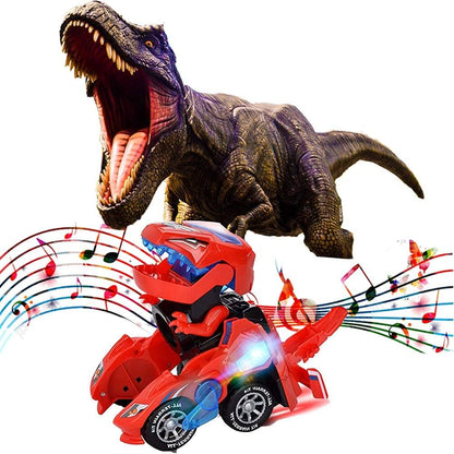 Jouets dinosaures transformables