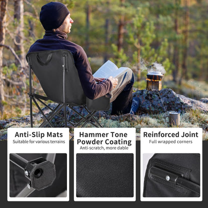 Chaise de camping pliante