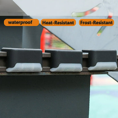 Éclairage solaire d'extérieur pour terrasse – Lot de 4 lampes