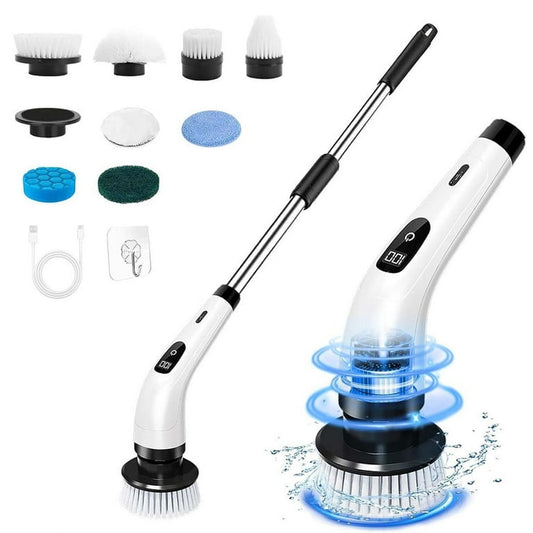 Brosse de nettoyage électrique rotative