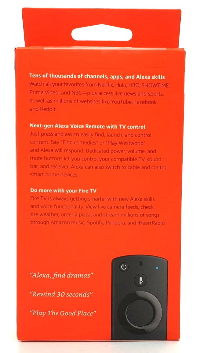 Nouvel Amazon Fire TV Stick (3e génération) avec télécommande vocale Alexa