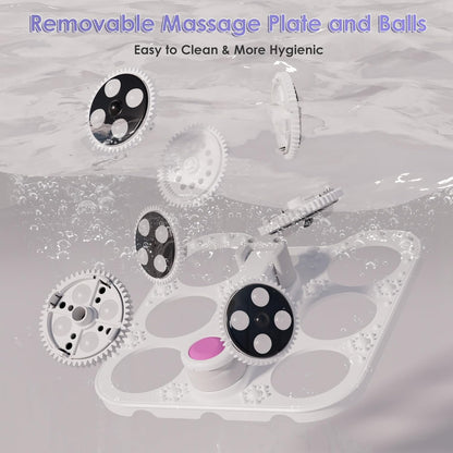 Spa de pieds électrique rotatif pliable