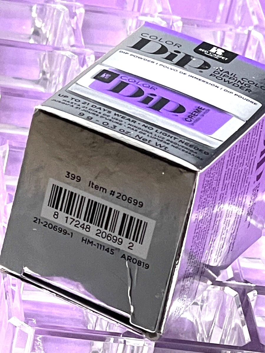 Manucure Red Carpet VIBES Poudre à ongles crème à tremper