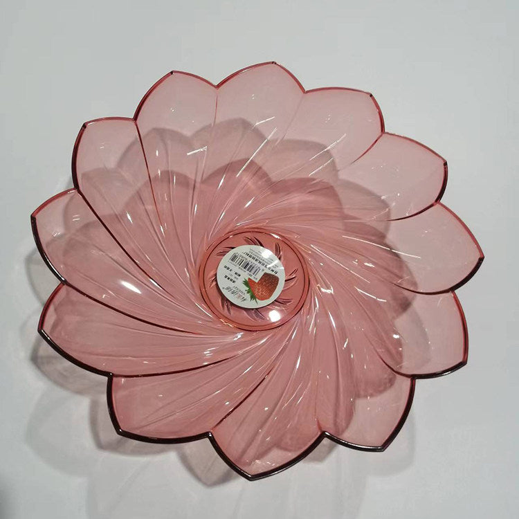 Plateau / Coupe Verre Fleur – Design Luxueux