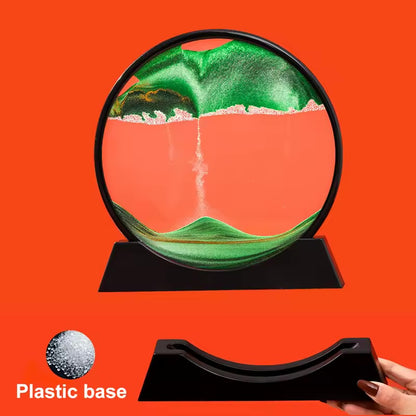 Cadre Déco Sablier 3D – Moving Sand Art Anti-Stress
