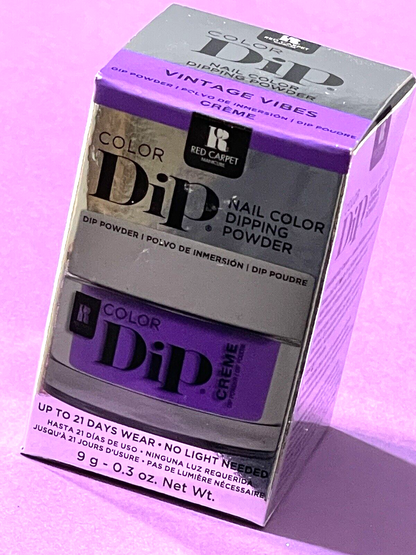 Manucure Red Carpet VIBES Poudre à ongles crème à tremper