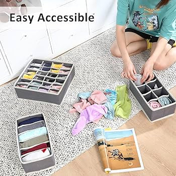 Organisateur de tiroir 4 pièces