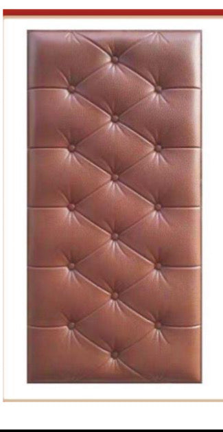 Mur de panneaux rembourrés en mousse élégante et pratique
