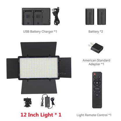 Éclairage LED U600/800 pour studio photo