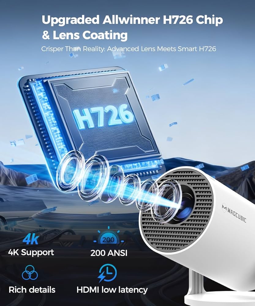 Mini-projecteur Magcubic HY300PRO avec WiFi et Bluetooth