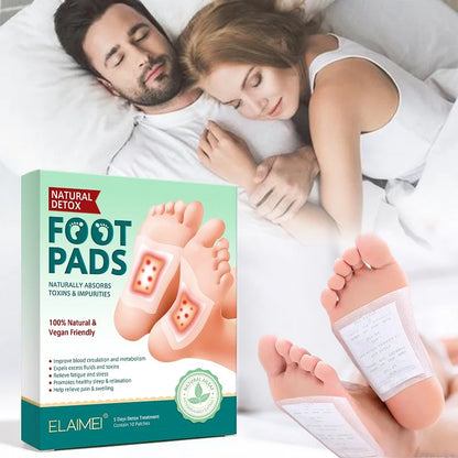 Patch Detox Pieds – Élimine Toxines & Fatigue