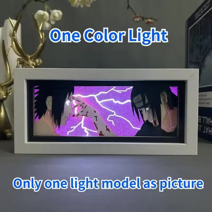 Boîte lumineuse LED 3D Anime