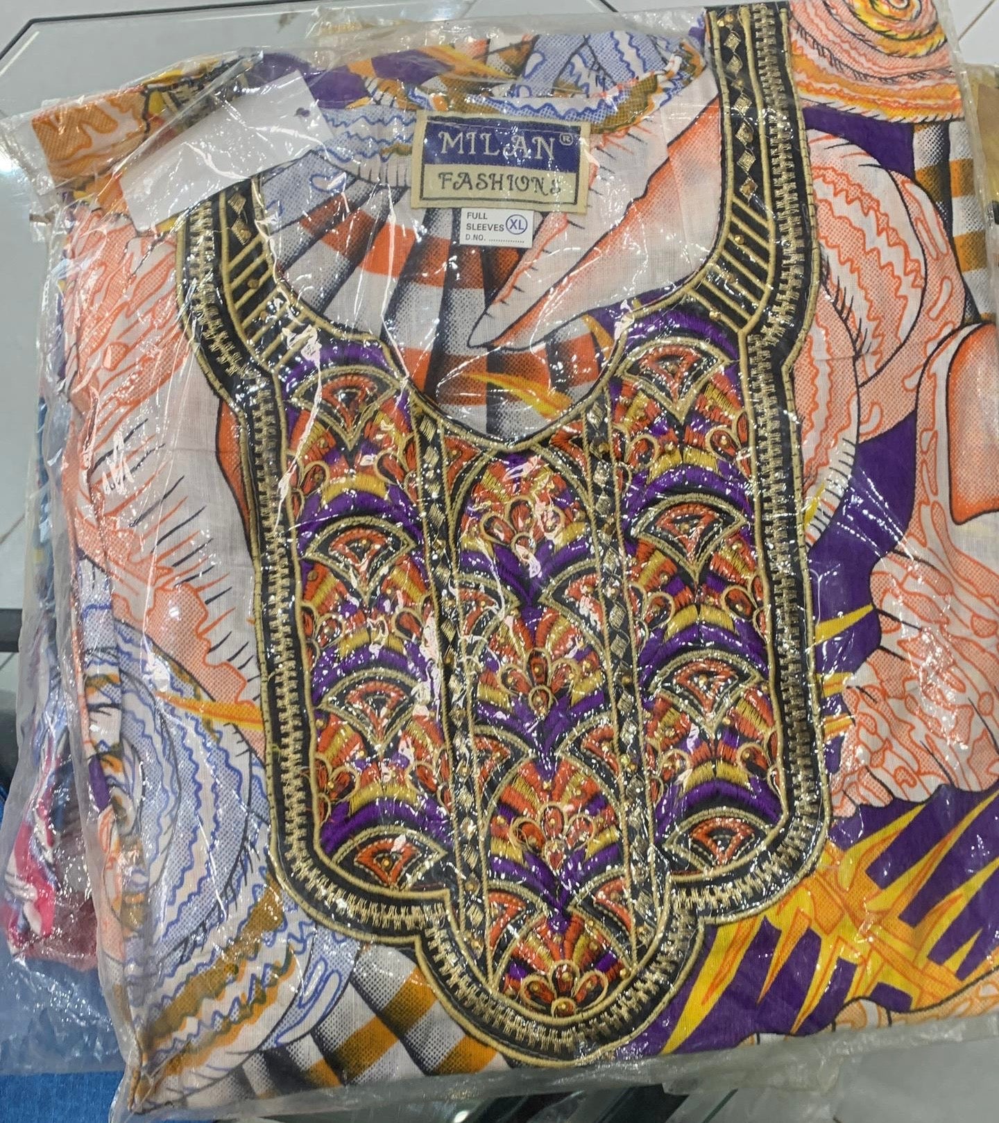 Tenue coton casuelle Milan traditionnelle