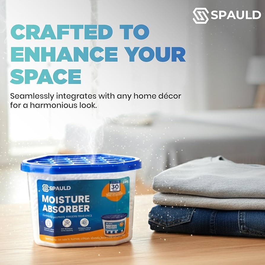 Lot de 6 absorbeurs d'humidité