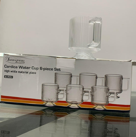 Set de 6 Tasses en Verre