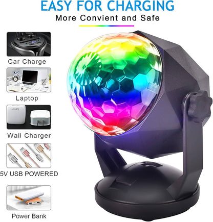 Boule disco à LED