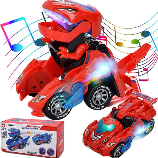 Jouets dinosaures transformables