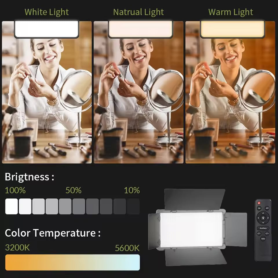 Éclairage LED U600/800 pour studio photo