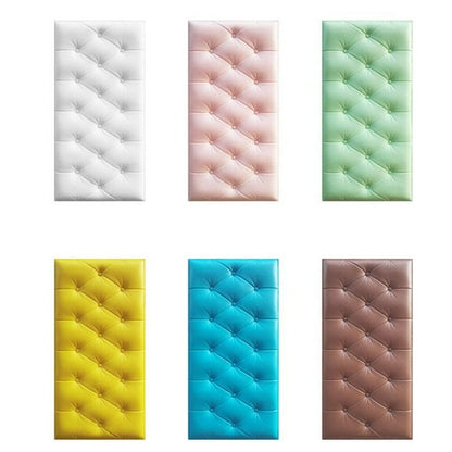 Mur de panneaux rembourrés en mousse élégante et pratique