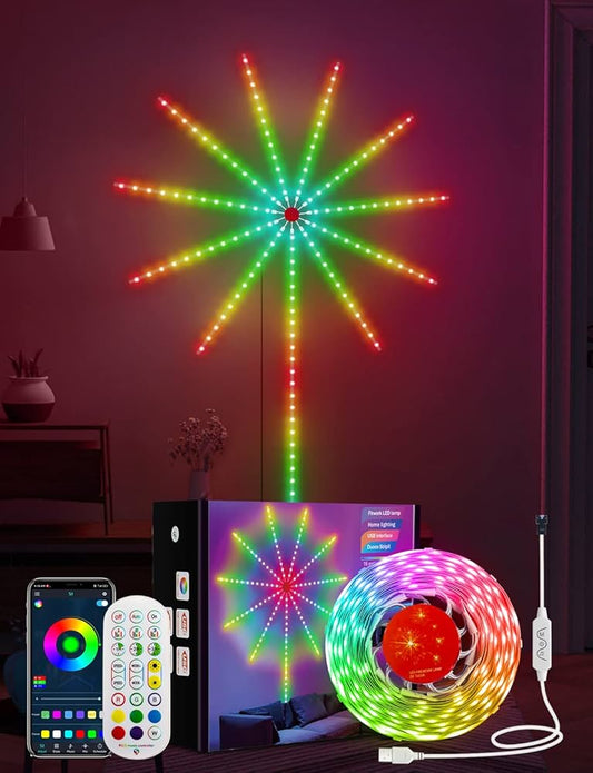 Lumières LED intelligentes Fireworks