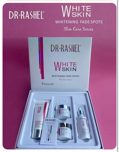 Coffret de 4 soins éclaircissants pour la peau Dr Rashel White Skin, anti-taches