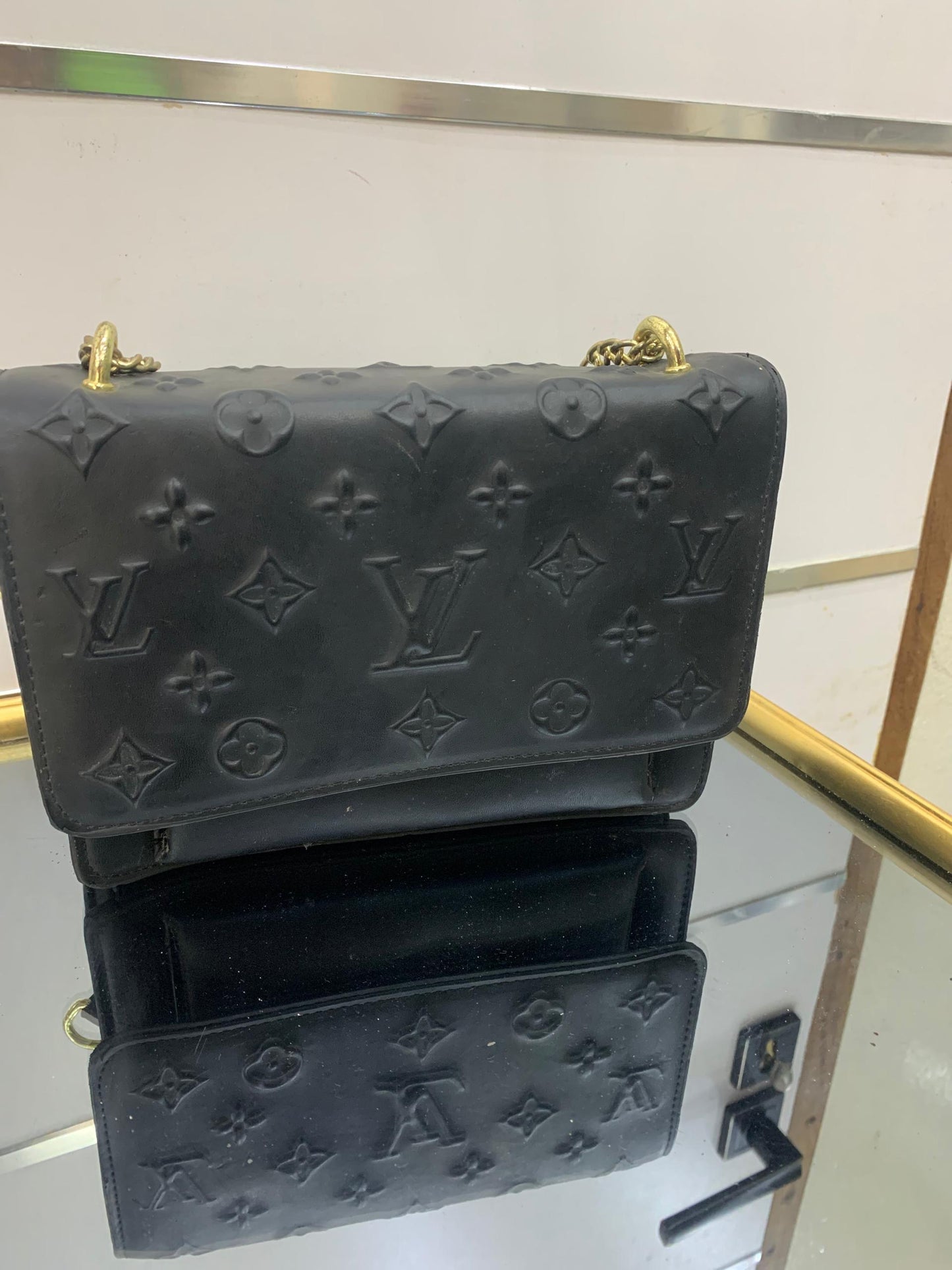 Sac à Main Classy Monogram – Chaîne Dorée