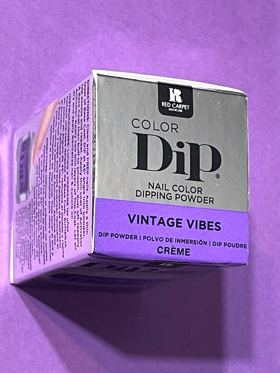 Manucure Red Carpet VIBES Poudre à ongles crème à tremper