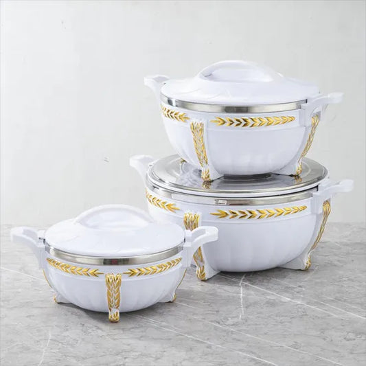 Ensemble de bols thermiques de service – Design élégant & conservation optimale