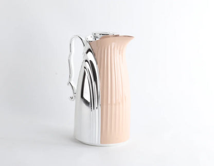 Thermos isotherme 1000 ml en verre rose de haute qualité, pour café et thé