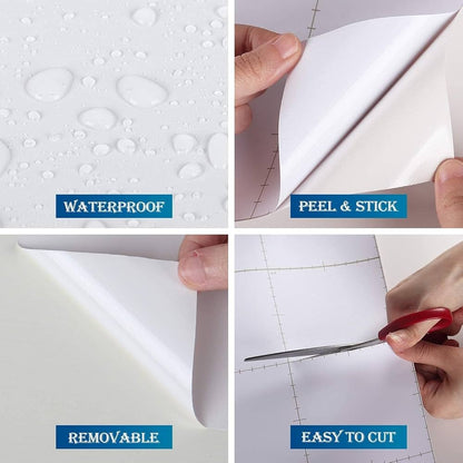 Papier Peint Blanc Pure