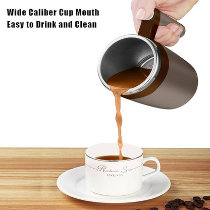 Tasse à café avec agitateur automatique