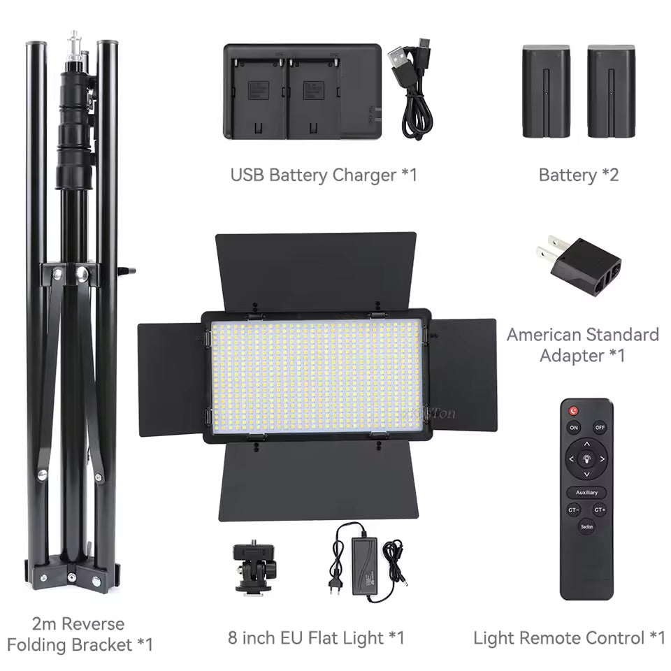 Éclairage LED U600/800 pour studio photo