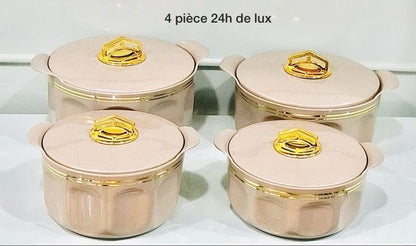 Ensemble de casseroles en céramique – Élégance & performance