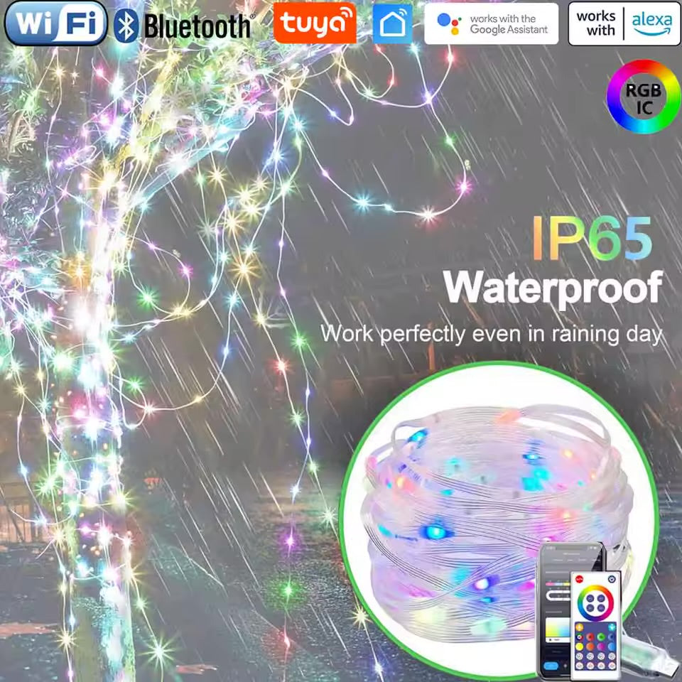 Guirlande lumineuse Smart RGBIC 20M