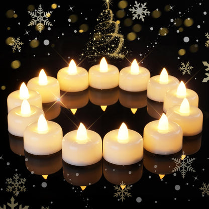 Mini bougies sans flammes