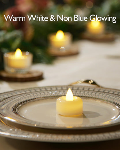 Mini bougies sans flammes