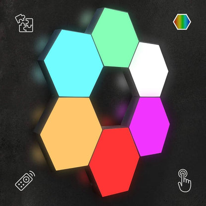 Luminaires Hexagonaux 6pcs